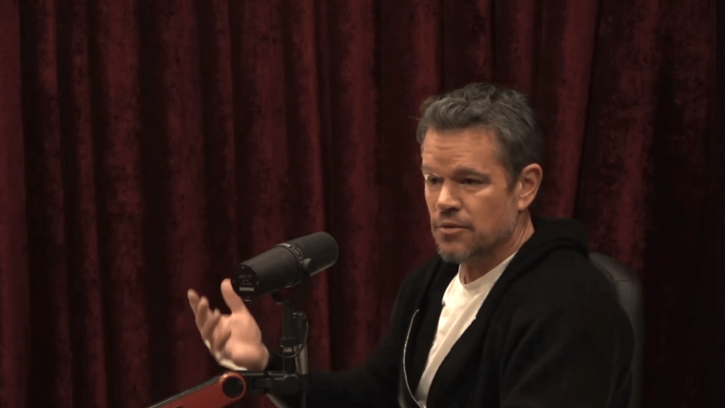 Matt Damon Explains How Smartphones Are Ruining the Arts